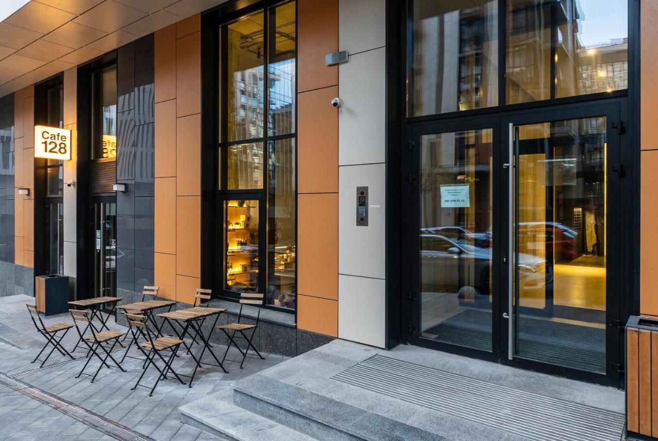 Апартаменти-Студіо "Premium Lux Apartments French Quarter 2" З Гідромасажною Ванною Чи З Душем Kiev Exterior foto
