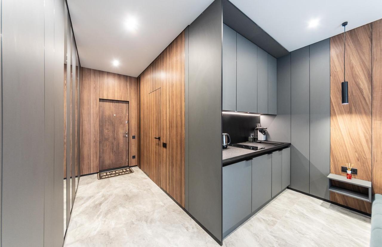Апартаменти-Студіо "Premium Lux Apartments French Quarter 2" З Гідромасажною Ванною Чи З Душем Kiev Exterior foto