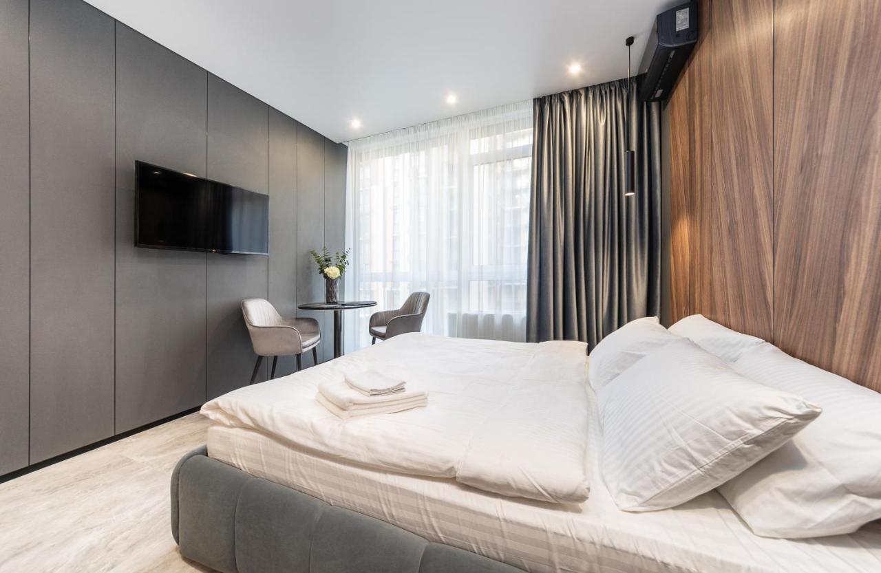 Апартаменти-Студіо "Premium Lux Apartments French Quarter 2" З Гідромасажною Ванною Чи З Душем Kiev Exterior foto